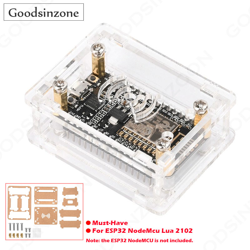 Nodemcuv2 - Acrylic Case kit for ESP32 NodeMcu