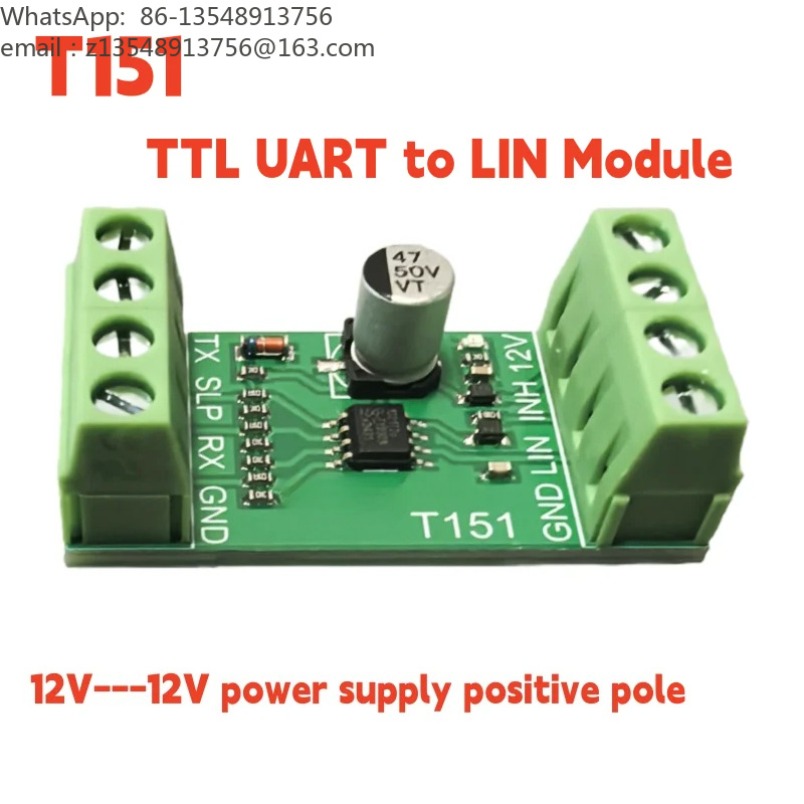 TTL UART To LIN Bus Module TJA - đánh giá và giá Nodemcuv2