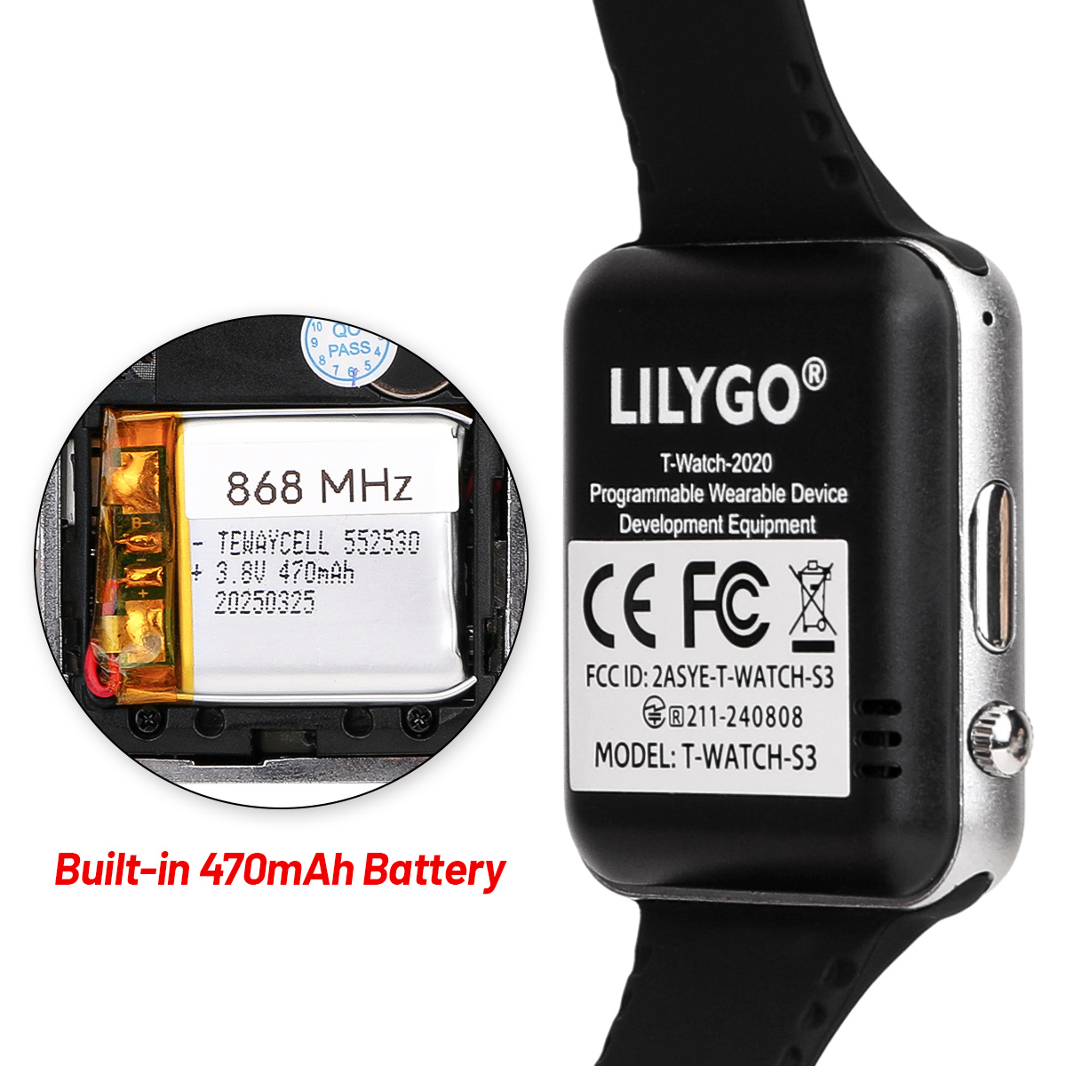 T-Watch-S3 ESP32-S3 Developmen - đánh giá và giá Ttgo T Watch