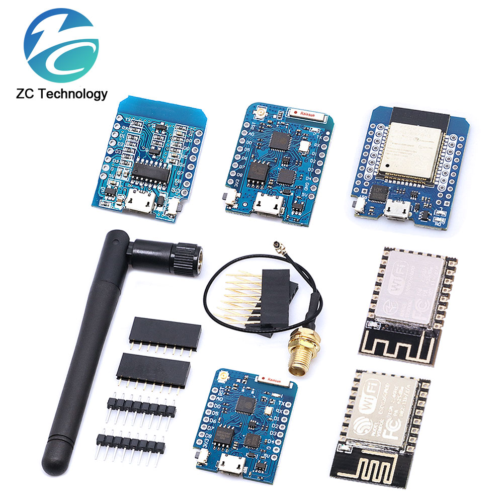 ESP8266 ESP-12 ESP-12F ESP32 C - đánh giá và giá Wemos D1 Mini
