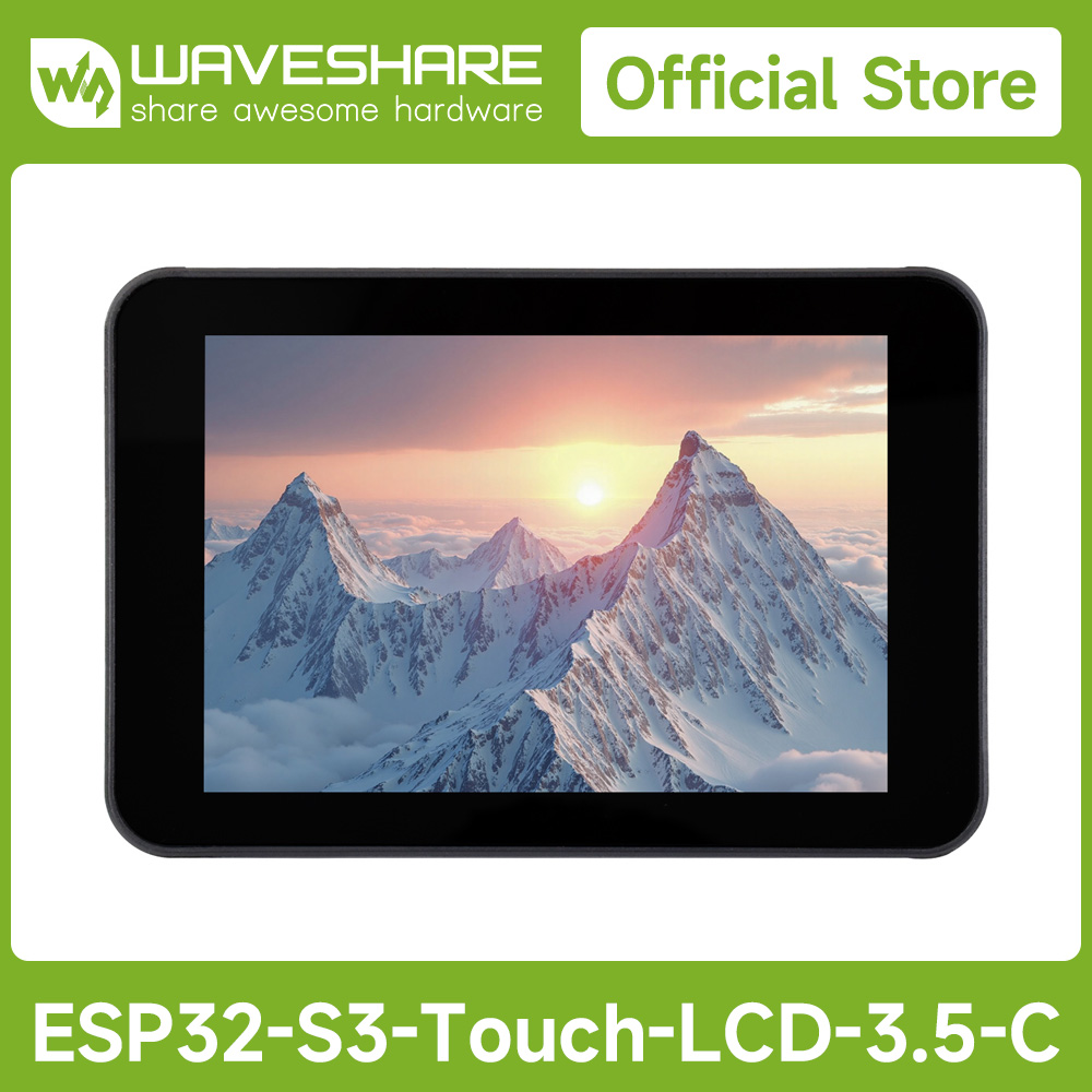 Waveshare ESP32-S3 3.5inch Cap - đánh giá và giá Waveshare Esp32