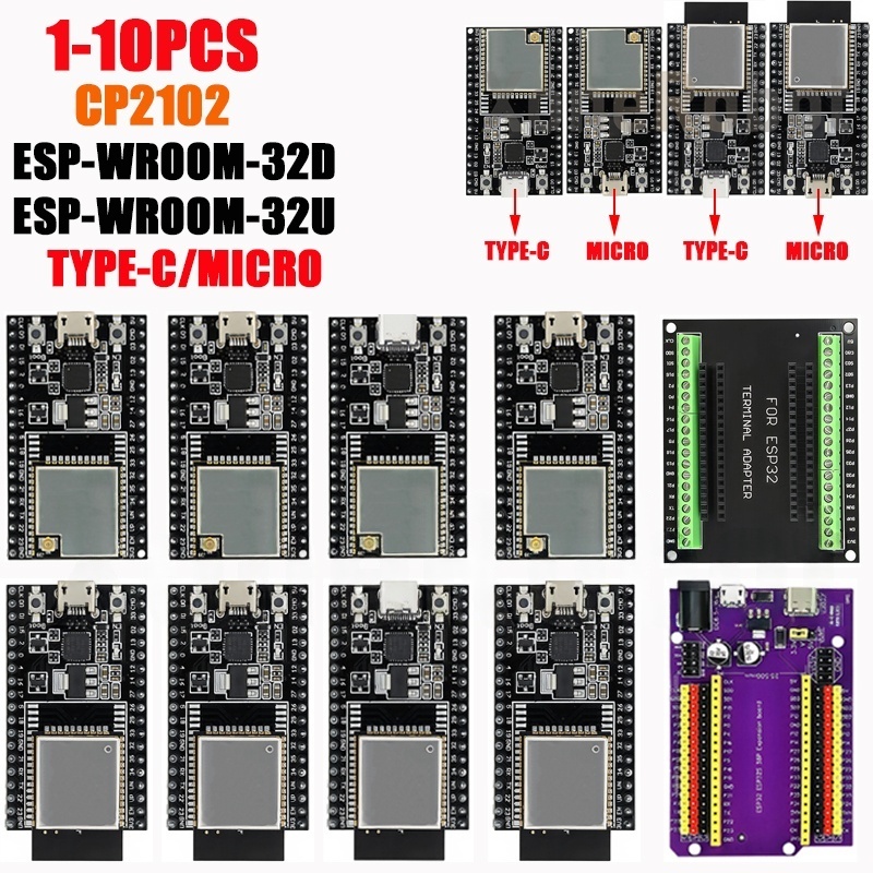 1-10PCS ESP32-DevKitC core boa - đánh giá và giá Nodemcu 32S
