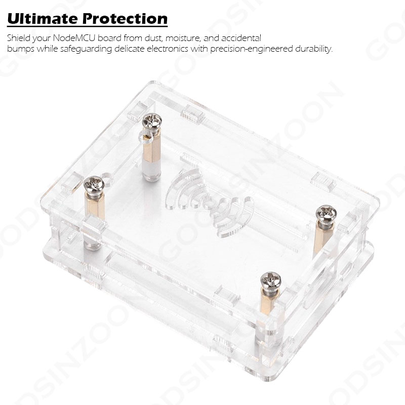 Acrylic Case kit for ESP32 Nod - đánh giá và giá Nodemcuv2