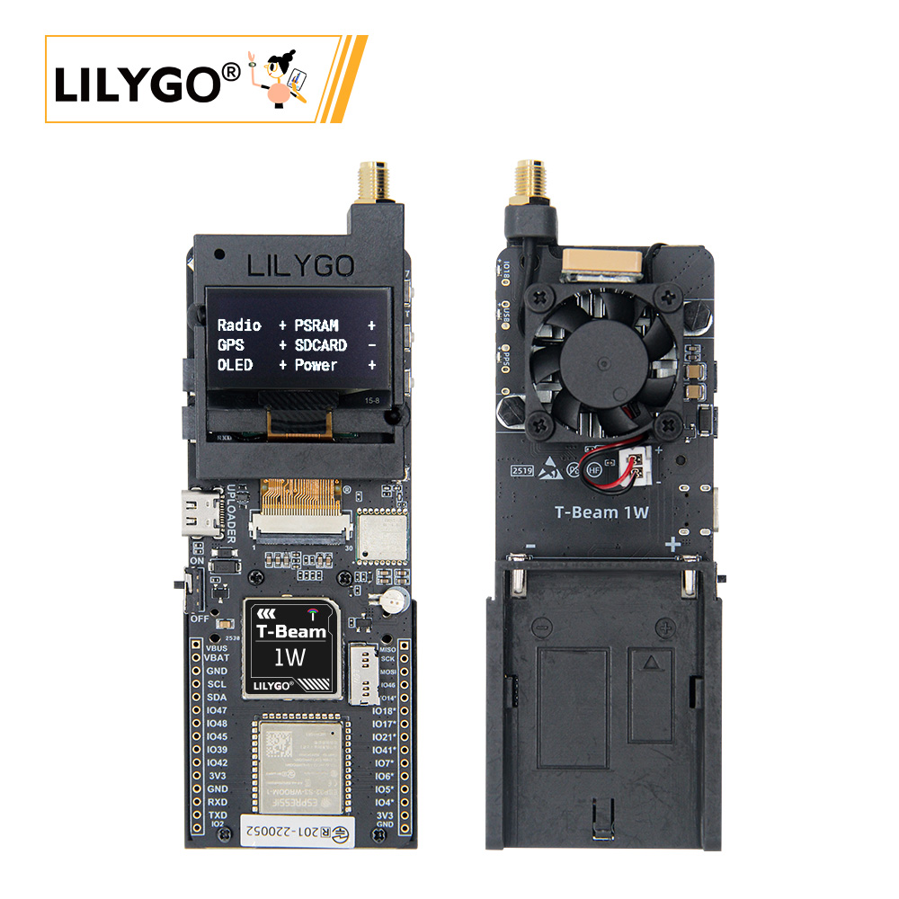 LILYGO® T-Beam 1W ESP32-S3 Low - đánh giá và giá Ttgo T Watch